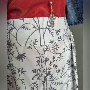 Wide leg women’s pants.